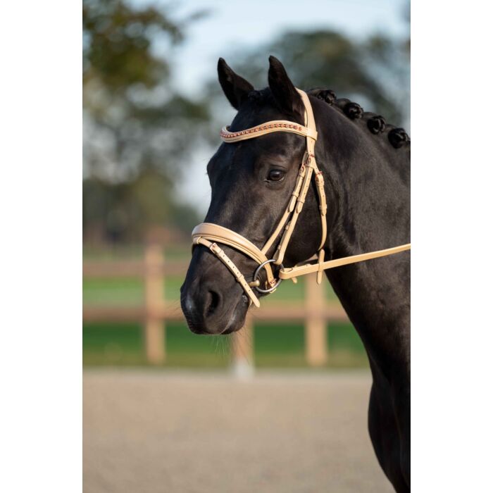 HKM Bridle - Rosewood Elegant